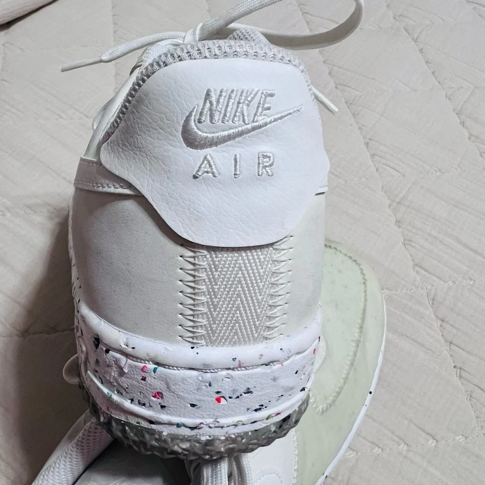 Nike Air Force 1 Crater Shoes Men's Sneakers Summit White - Picture 5 of 8